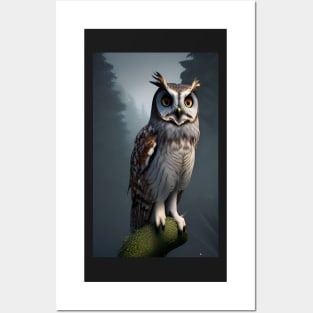 night owl Posters and Art